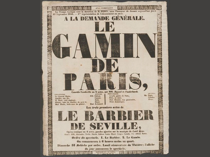 Des salles pleines à craquer… pour les vaudevilles