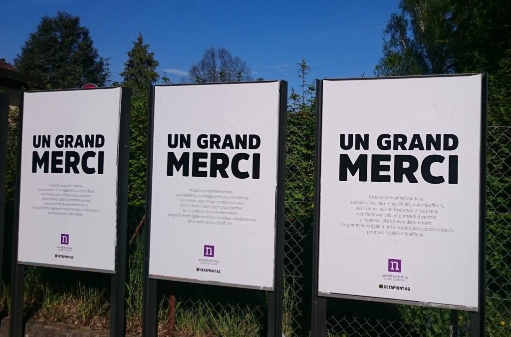 Campagne d’affichage silencieuse