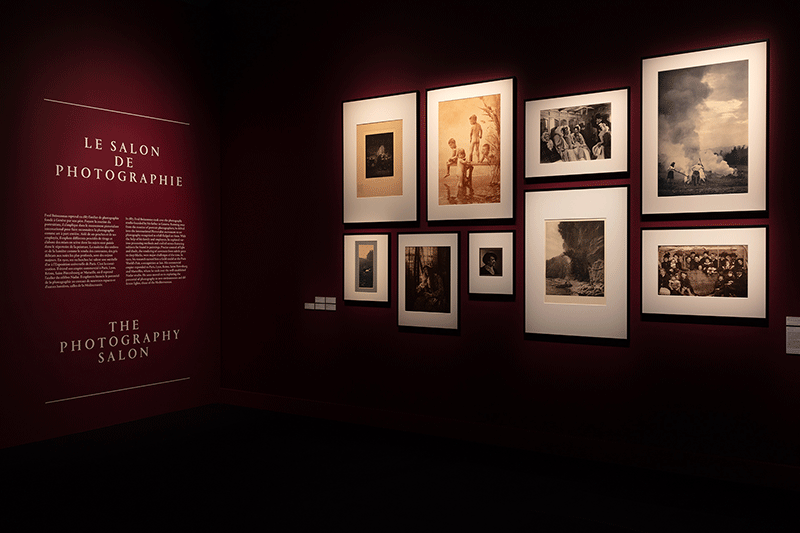 L’encadrement dans l’exposition «Boissonnas et la Méditerranée»