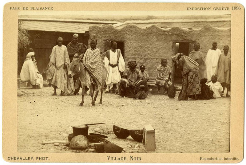 Le Village noir de l’Exposition nationale de 1896