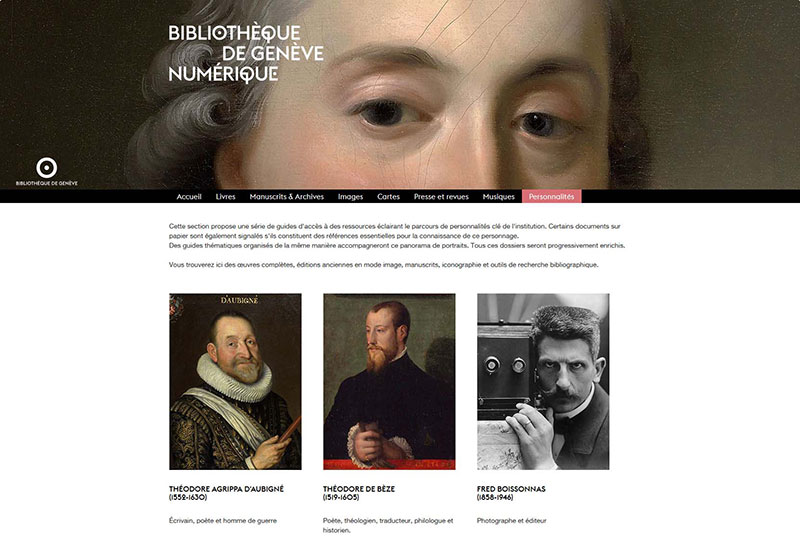 La Bibliothèque de Genève soigne ses vedettes
