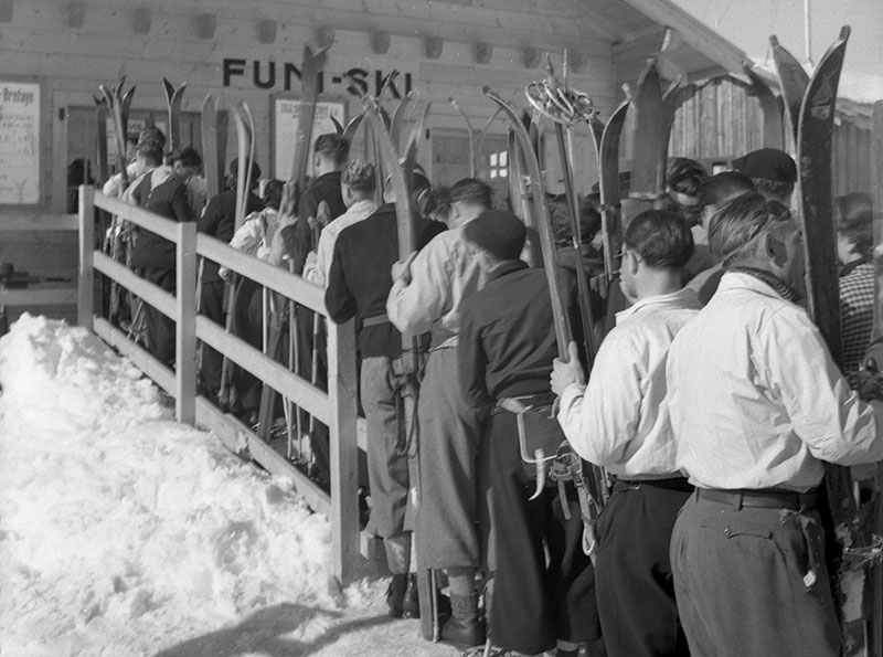 Genève au fil du temps: Sports d’hiver en 1938
