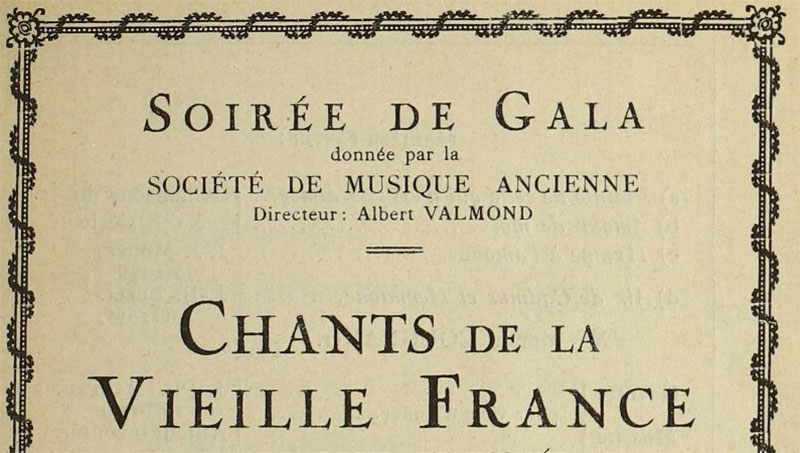 onstage: les programmes de concert de La Musicale (2)