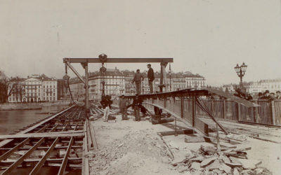 Genève au fil du temps: Pont du Mont-Blanc