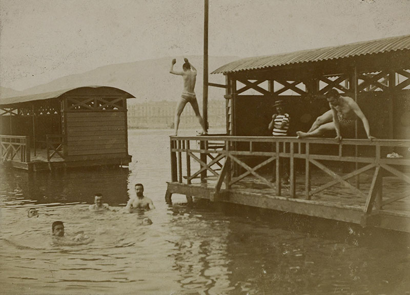 Genève au fil du temps: bains des Pâquis