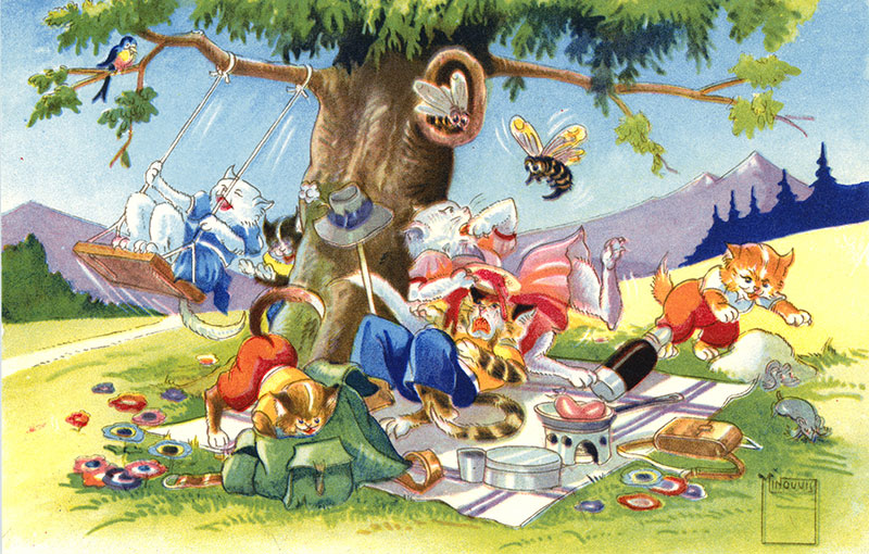 Genève au fil du temps: Journée mondiale du chat