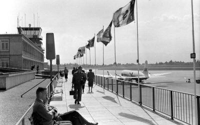 Genève au fil du temps: terrasse d’aérogare
