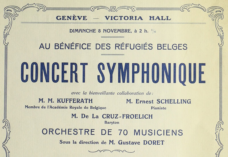 onstage: les programmes de concert de La Musicale (3)