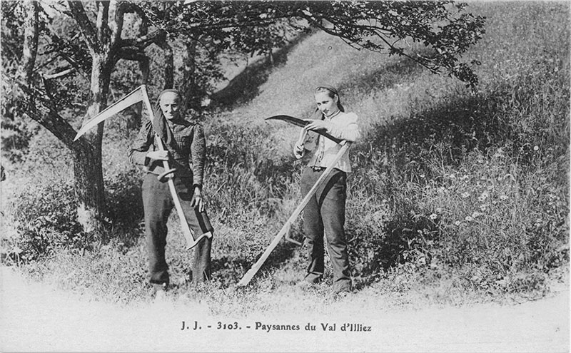 Genève au fil du temps: Paysannes en pantalon du Val-d’Illiez