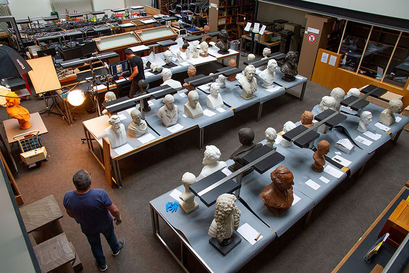 Les bustes de la Bibliothèque: une collection de sculptures à Genève. #1 Le choix d’exposer une collection de sculptures