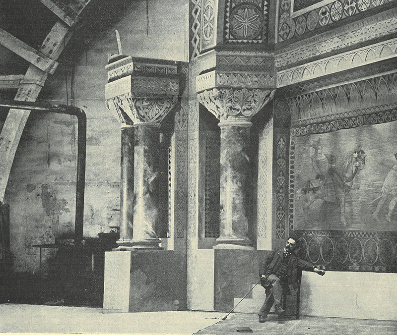 Il peint les décors d’opéras et donne du rêve