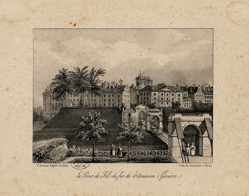Bicentenaire pour un pont suspendu genevois 1823-2023 #2