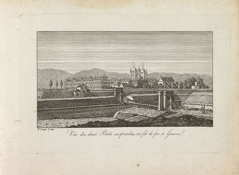 Bicentenaire pour un pont suspendu genevois 1823-2023 #1